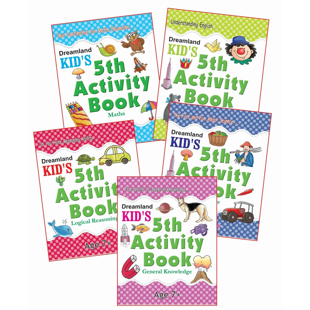 Kid's 5th Activity Age 7+ - Pack (5 Titles)