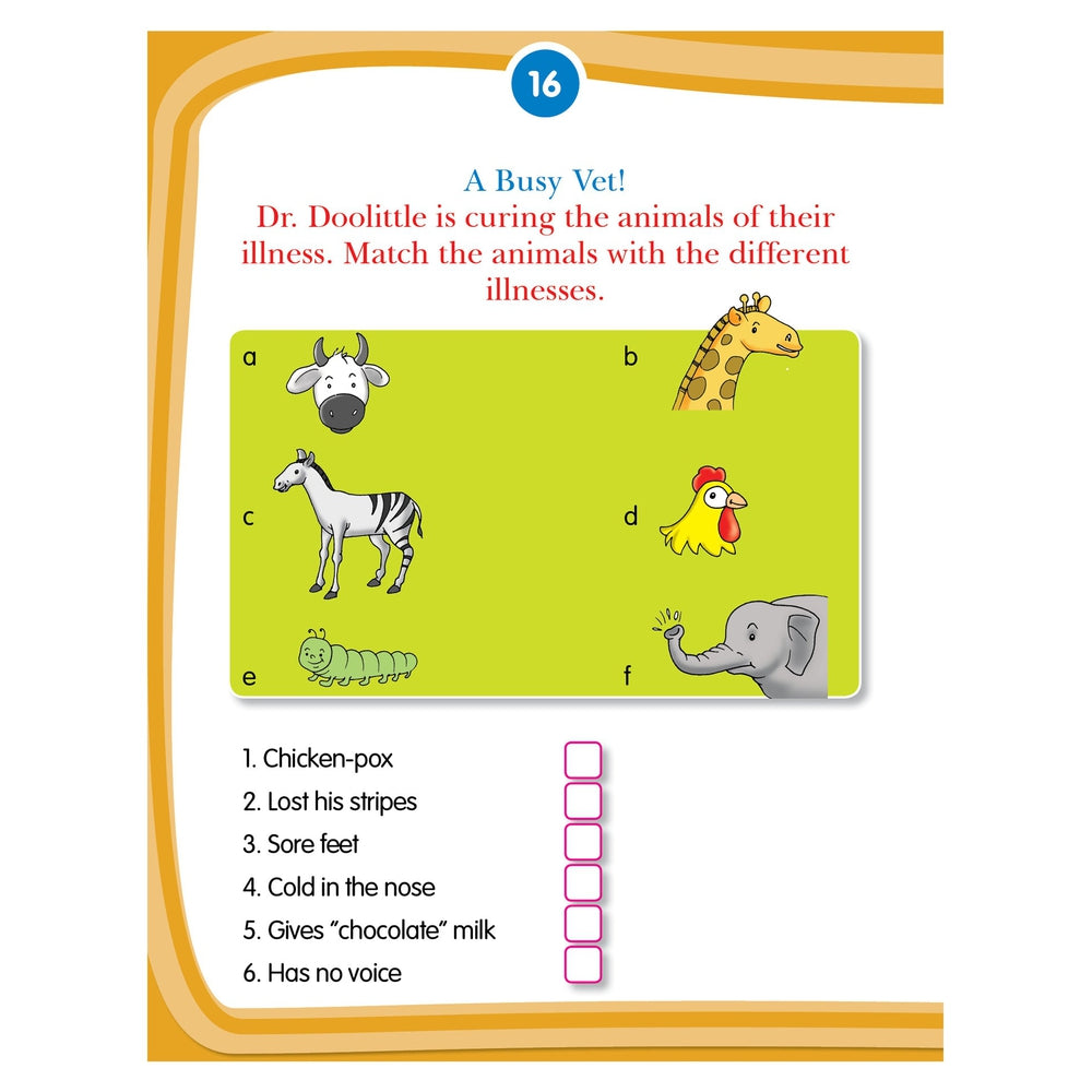 Kid's 4th Activity Book - General Knowledge