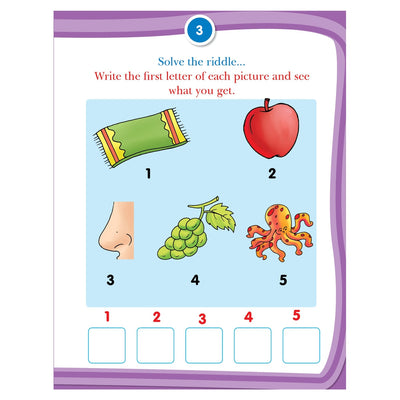 Kid's 4th Activity Book - Logic Reasoning