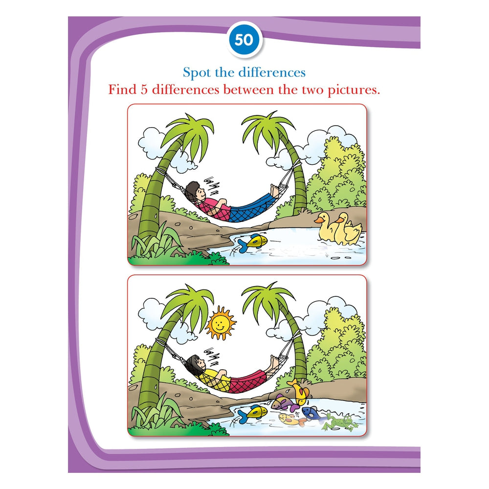 Kid's 4th Activity Book - Logic Reasoning