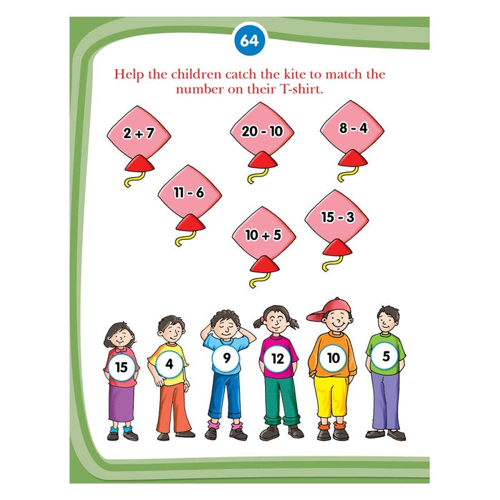 Kid's 4th Activity Book - Maths