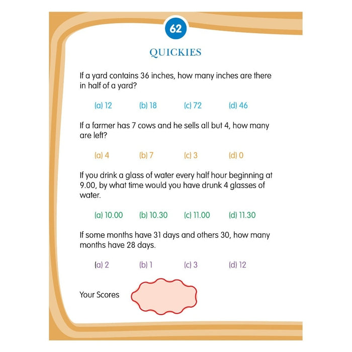 Kid's 5th Activity Book - Maths