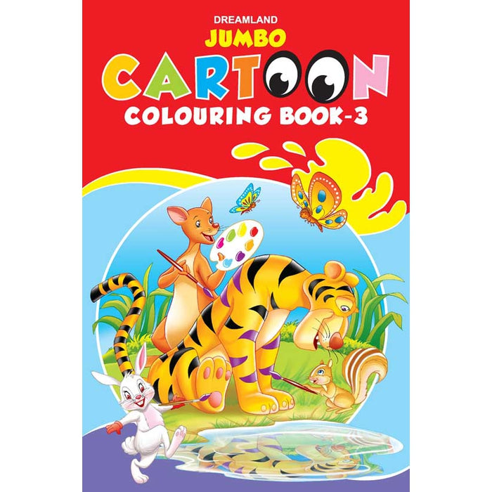 Jumbo Cartoon Colouring Book - 3