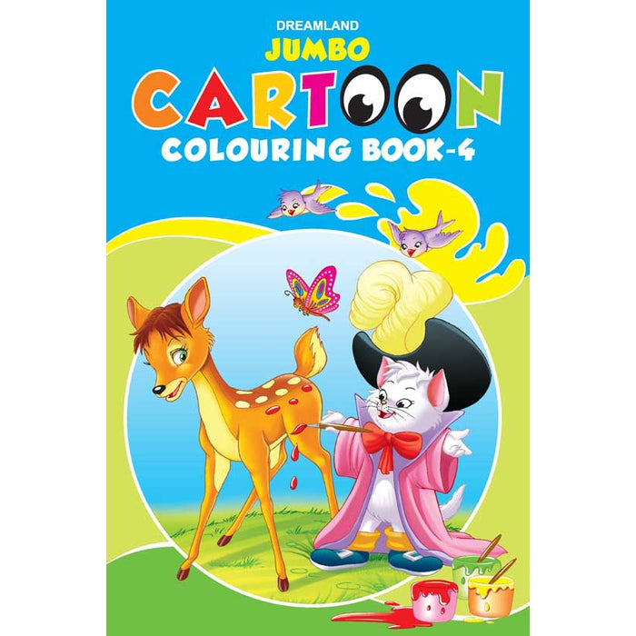 Jumbo Cartoon Colouring Book - 4