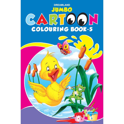 Jumbo Cartoon Colouring Book - 5