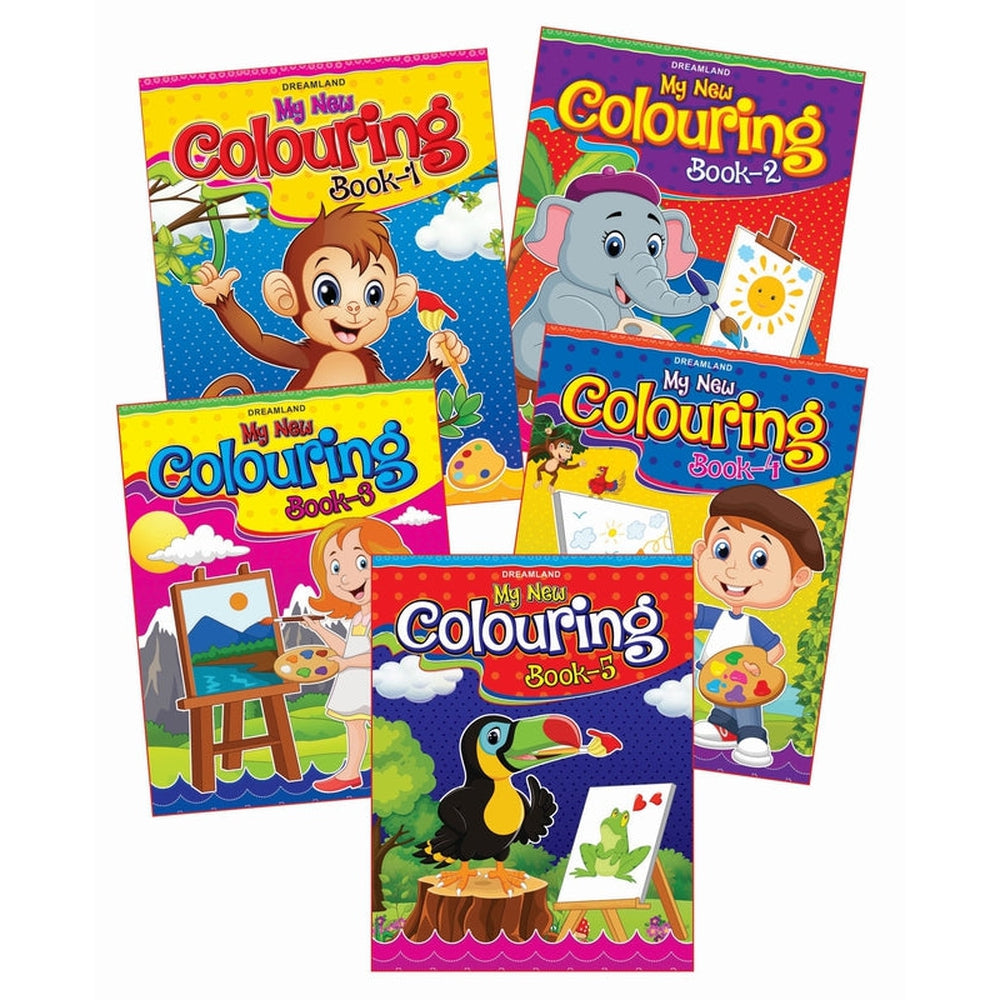 My New Colouring Book - Pack (5 Titles)