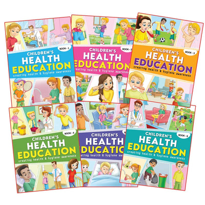 Childrens Health Education Books (A set of 6 Books)