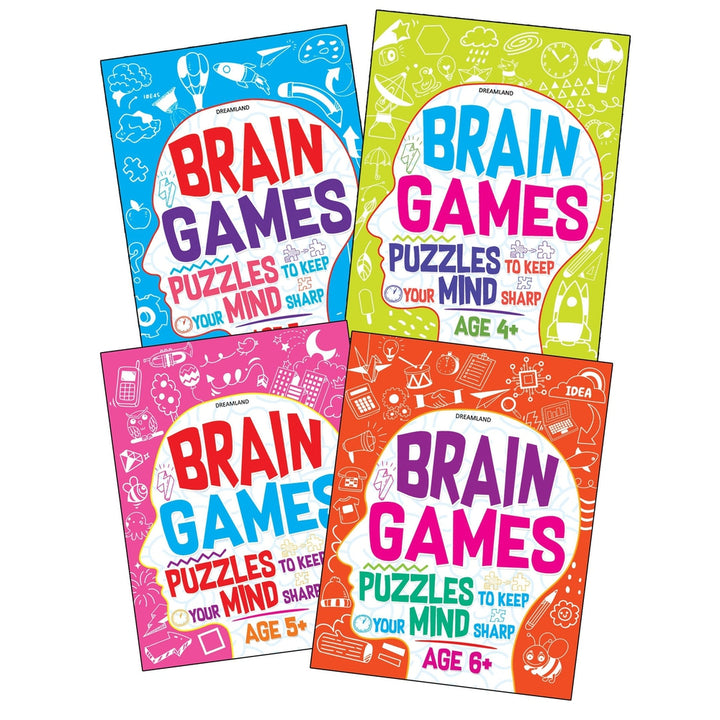 Brain Games Series (A set of 4 Books)