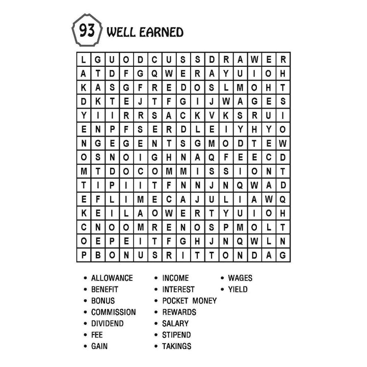 Super Word Search Part - 16