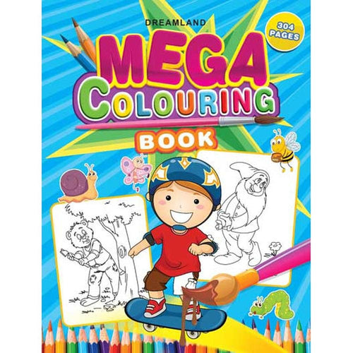 Dreamland Publications Mega Colouring Book