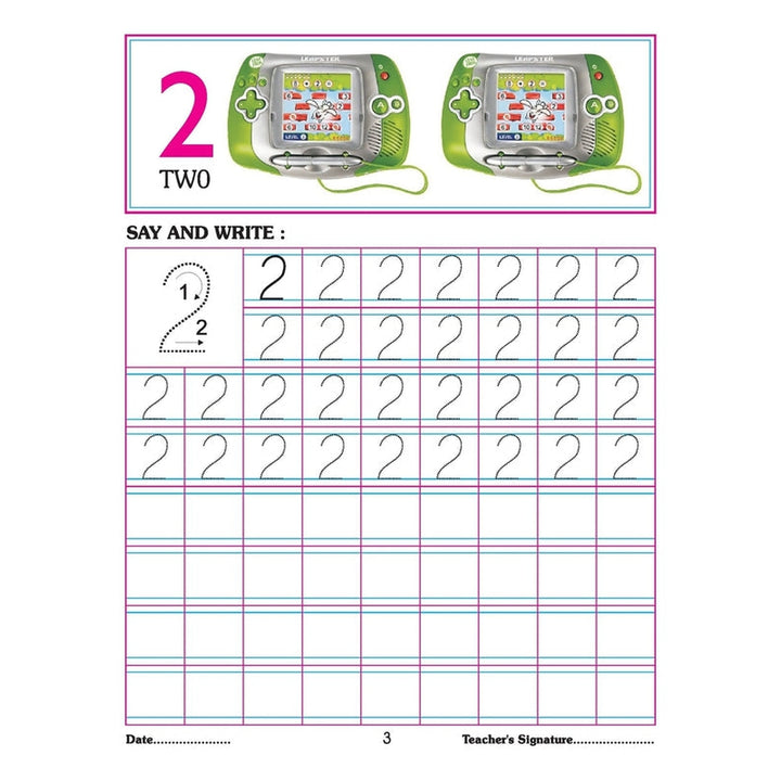 Number  Writing book (4 titles) Pack