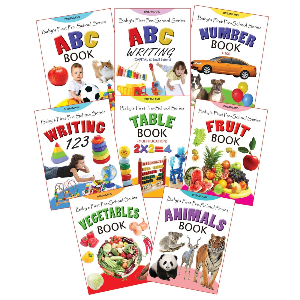 Baby First pre-school (8 Titles) Pack of Books
