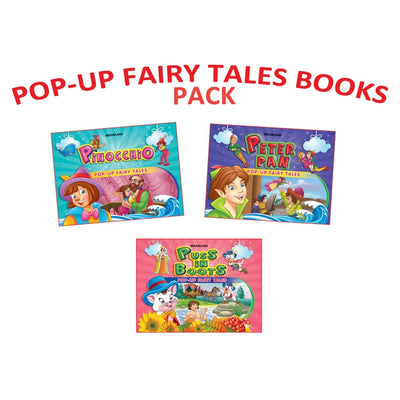 Pop Up Fairy Tales Pack-3 (3 Titles)