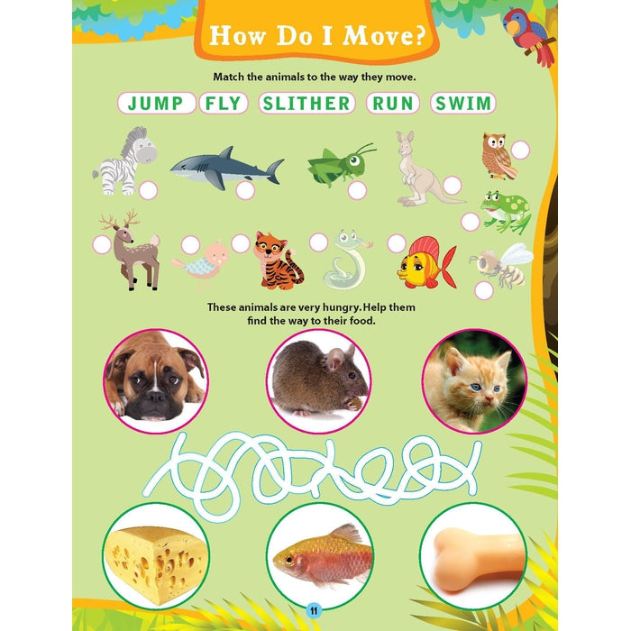 Amazing Animals (Sticker Activity Book) : Children Interactive & Activity Book