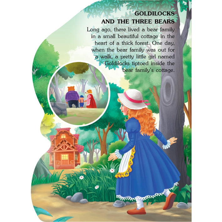 Wonderful Story Board book- Goldilocks and the three Bears