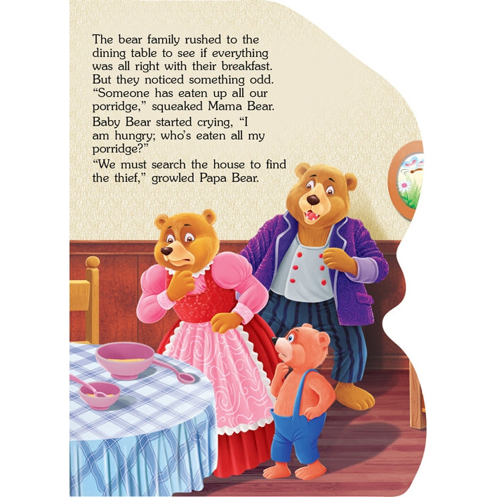 Wonderful Story Board book- Goldilocks and the three Bears