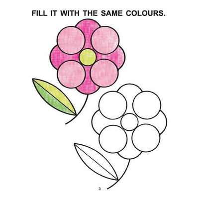 Colour with Crayons Part - 2 Colouring Book