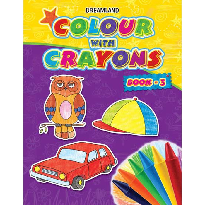 Colour with Crayons Part - 3 (Coloring Book)