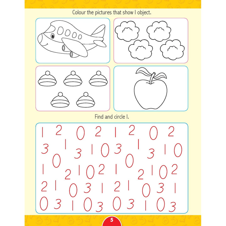 Nursery Worksheets (A set of 2 Books)