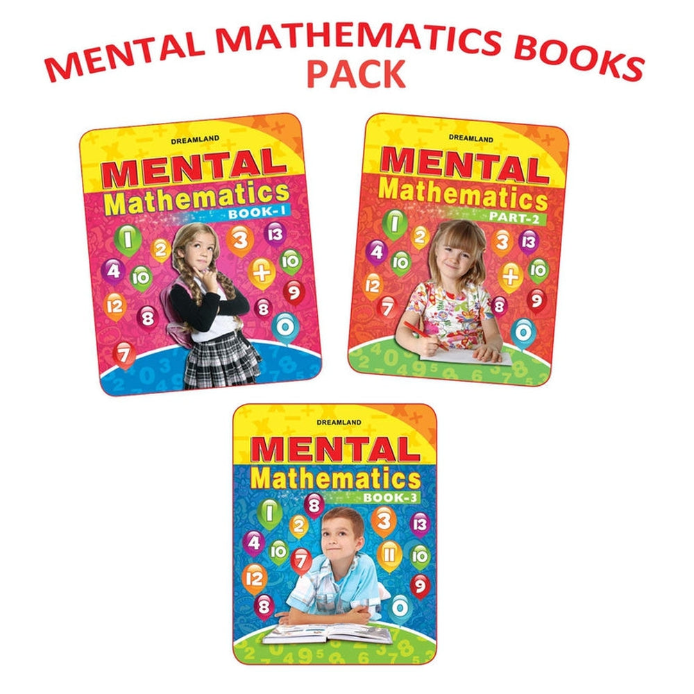 Mental Mathematics (Set -2 ,Book 1,2,3)