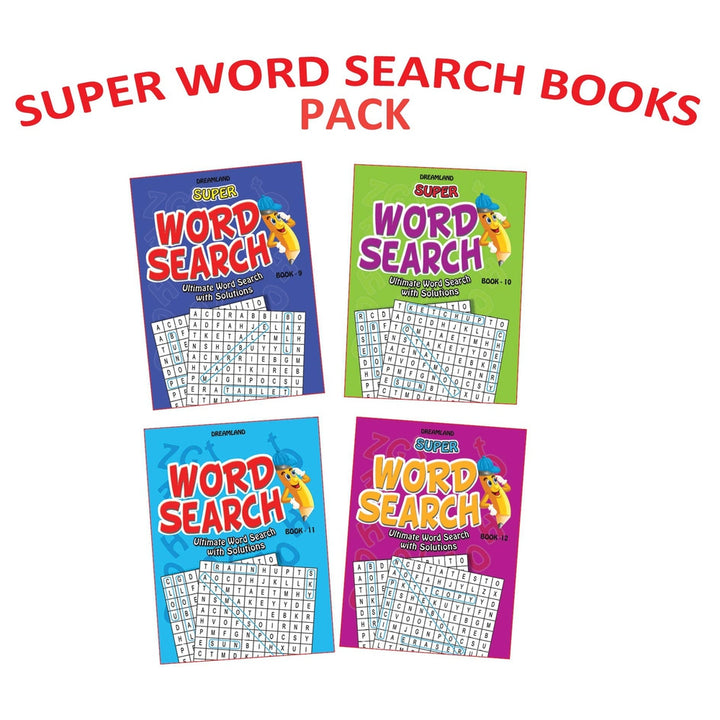 Super Word Search Pack 2 - (4 titles)