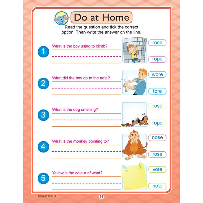 Learn With Phonics Book - 3