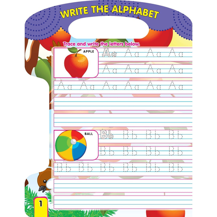 Write and Wipe Book - Alphabets