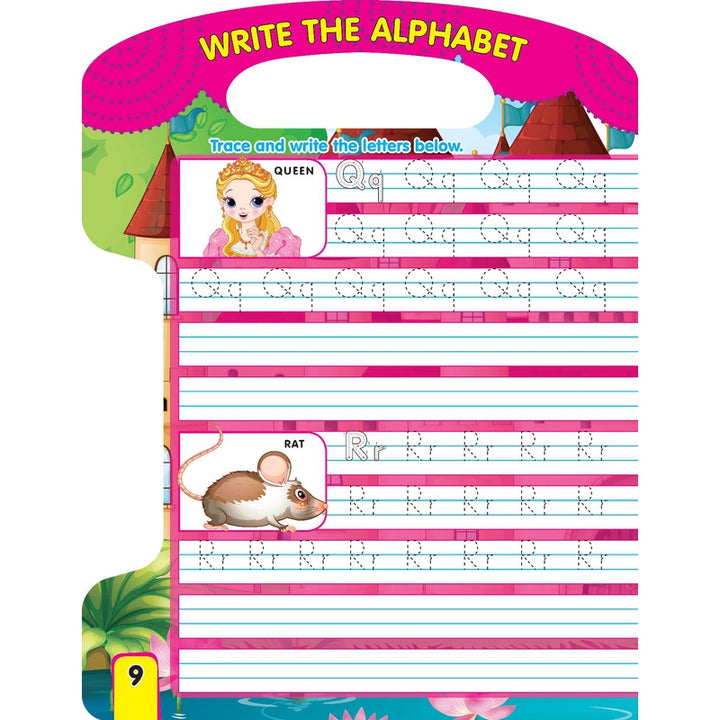 Write and Wipe Book - Alphabets