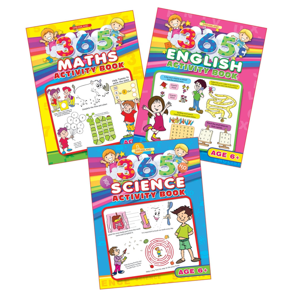 365 Activity Books pack (3 Titles)