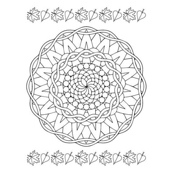 Mandala Colouring for Kids- Book 1