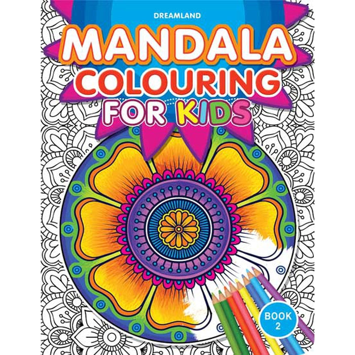 Mandala Colouring for Kids- Book 2