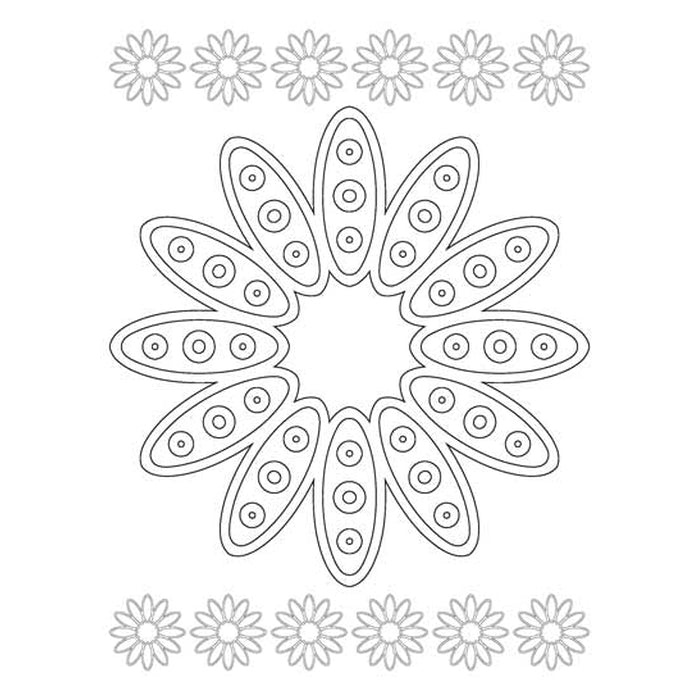 Mandala Colouring for Kids- Book 2