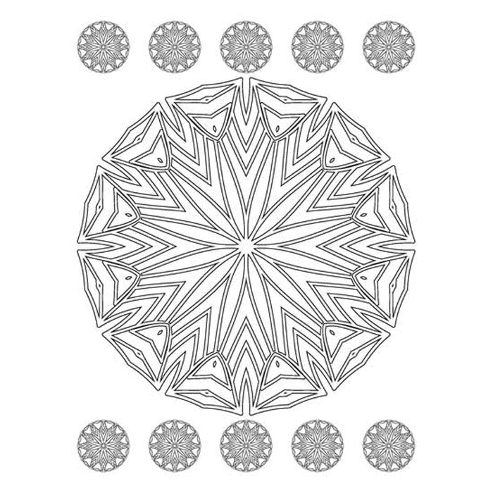 Mandala Colouring for Kids- Book 2