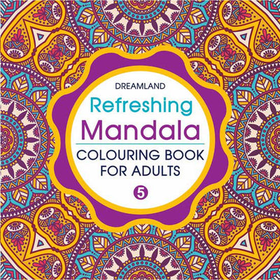 Refreshing Mandala - Colouring Book for Adults Book 5