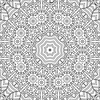 Refreshing Mandala - Colouring Book for Adults Book 5