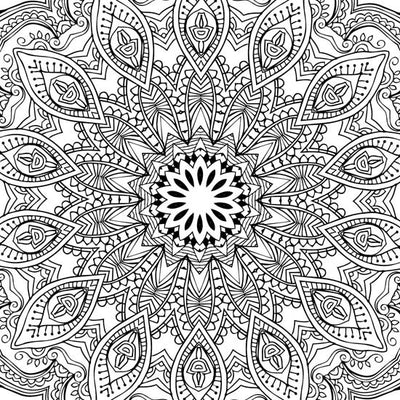 Refreshing Mandala - Colouring Book for Adults Book 5