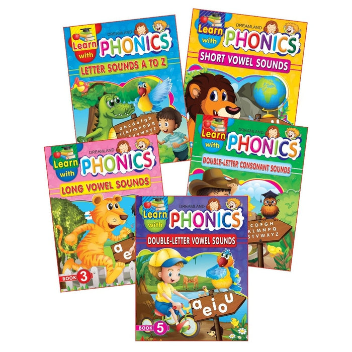 Learn With Phonics Book - Pack (5 Titles)