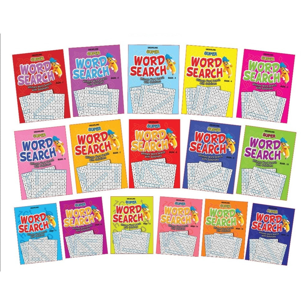 Super Word Search Part - Pack (16 Titles)