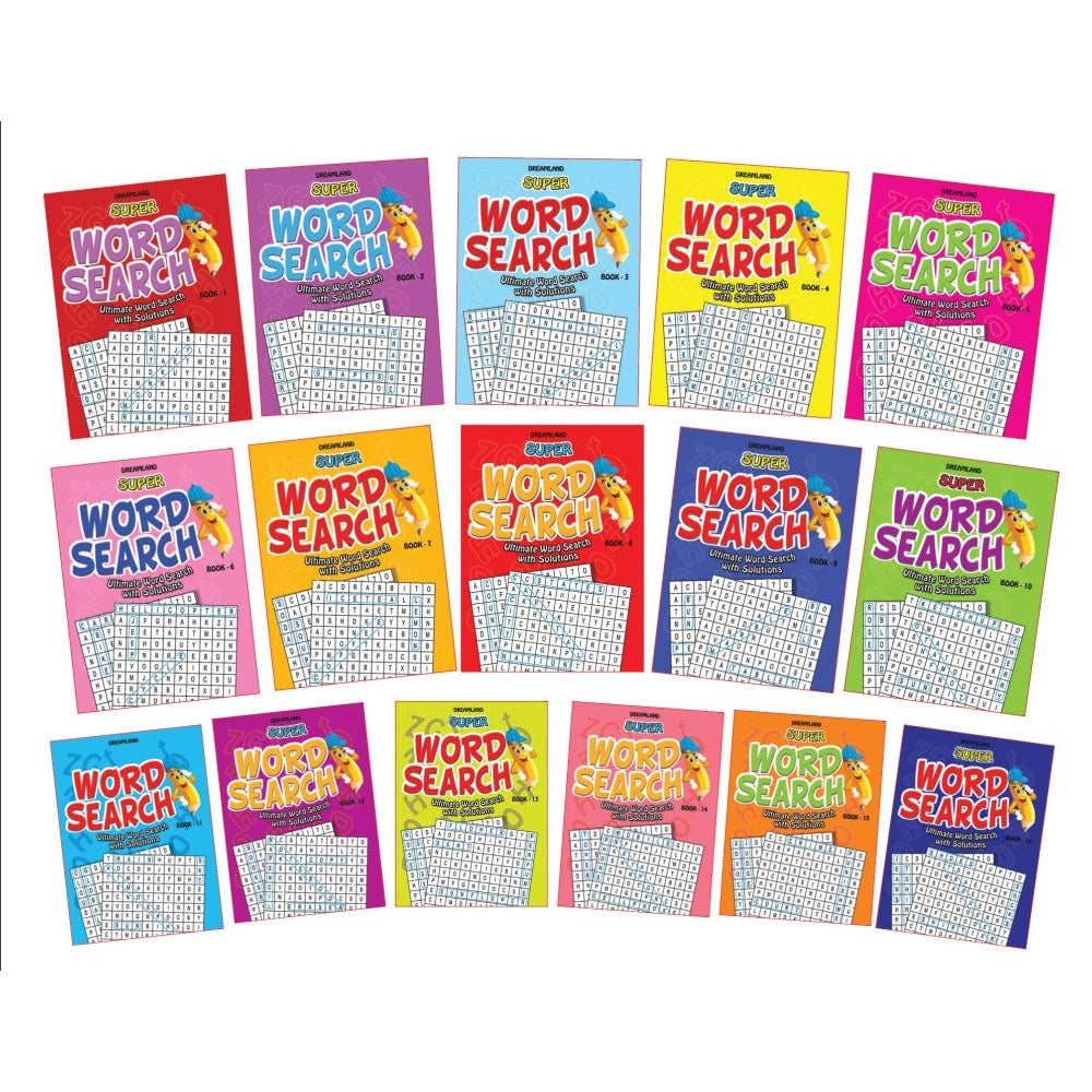 Super Word Search Part - Pack (16 Titles)