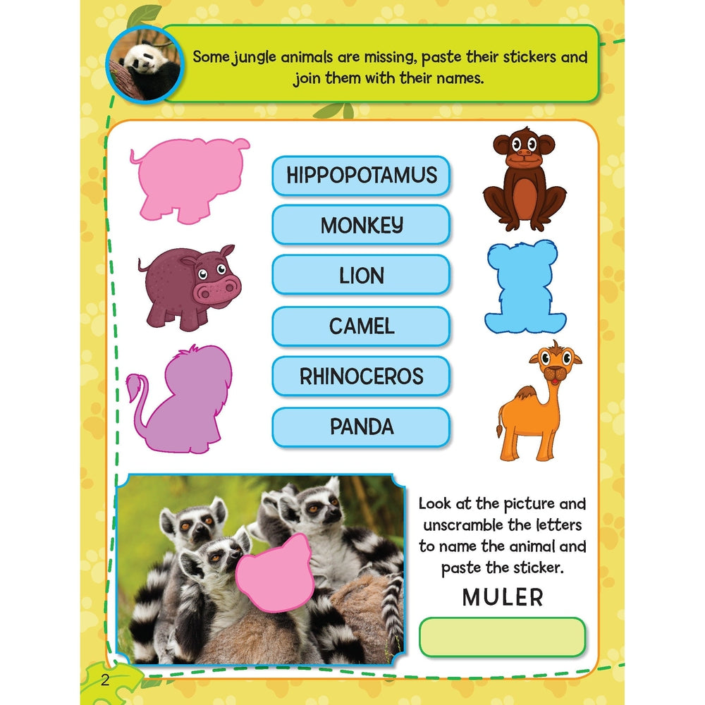 Sticker Activity Book - Pack (5 Titles)