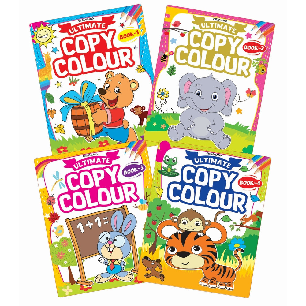 Ultimate Copy Colour Books - (4 Titles)