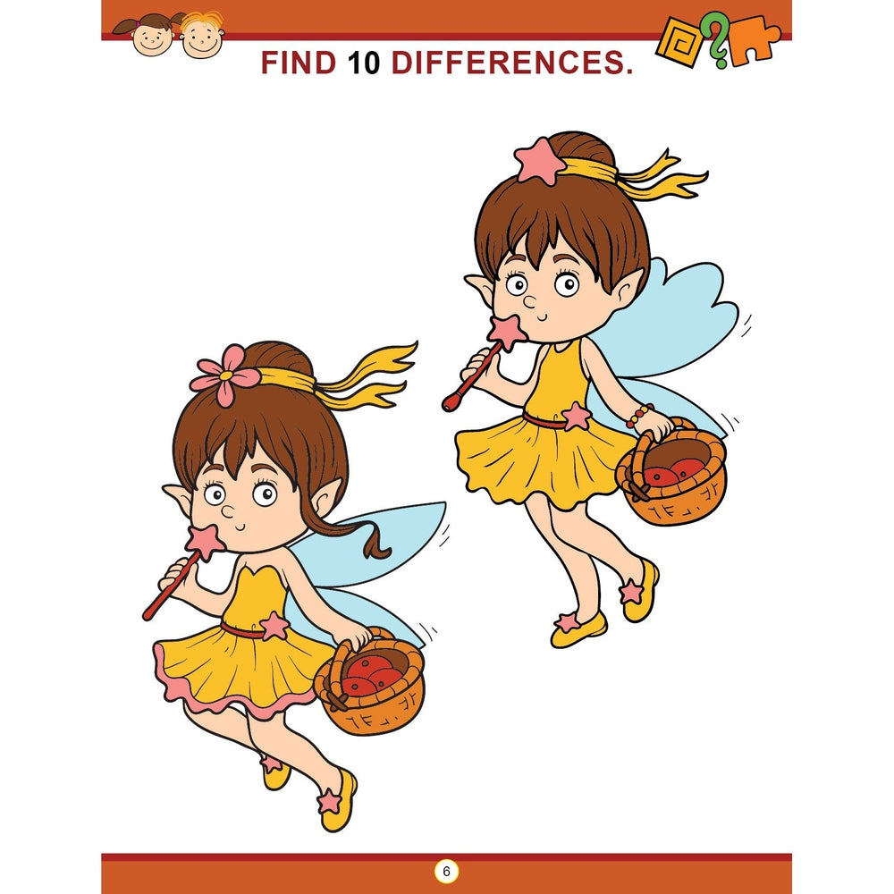 My Activity- Find the Difference Activity Book