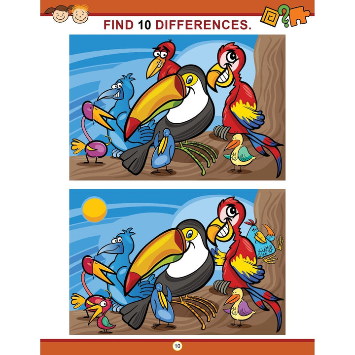 My Activity- Find the Difference Activity Book