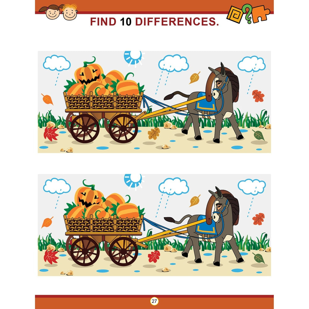 My Activity- Find the Difference Activity Book