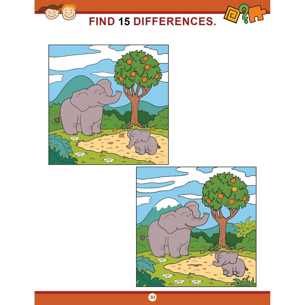 My Activity- Find the Difference Activity Book