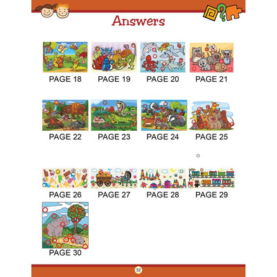 My Activity- Find the Difference Activity Book