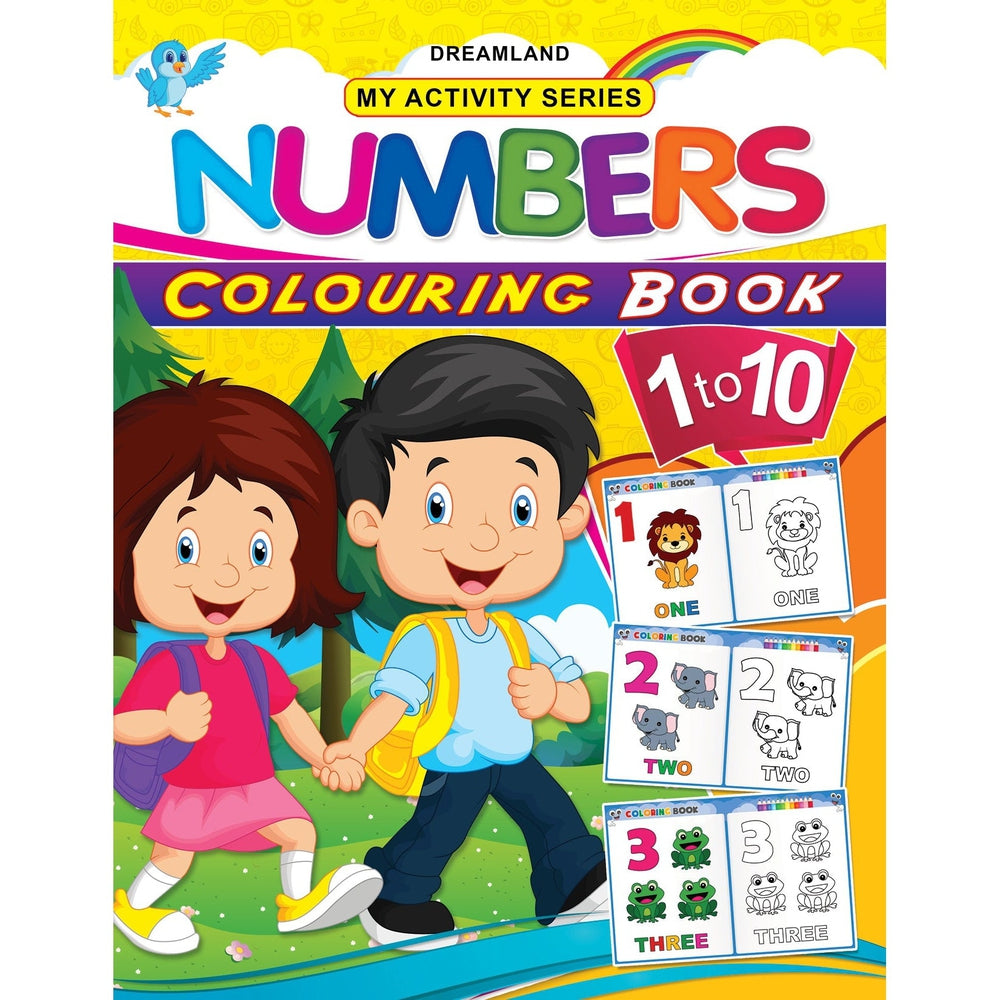 My Activity- Numbers Colouring Book