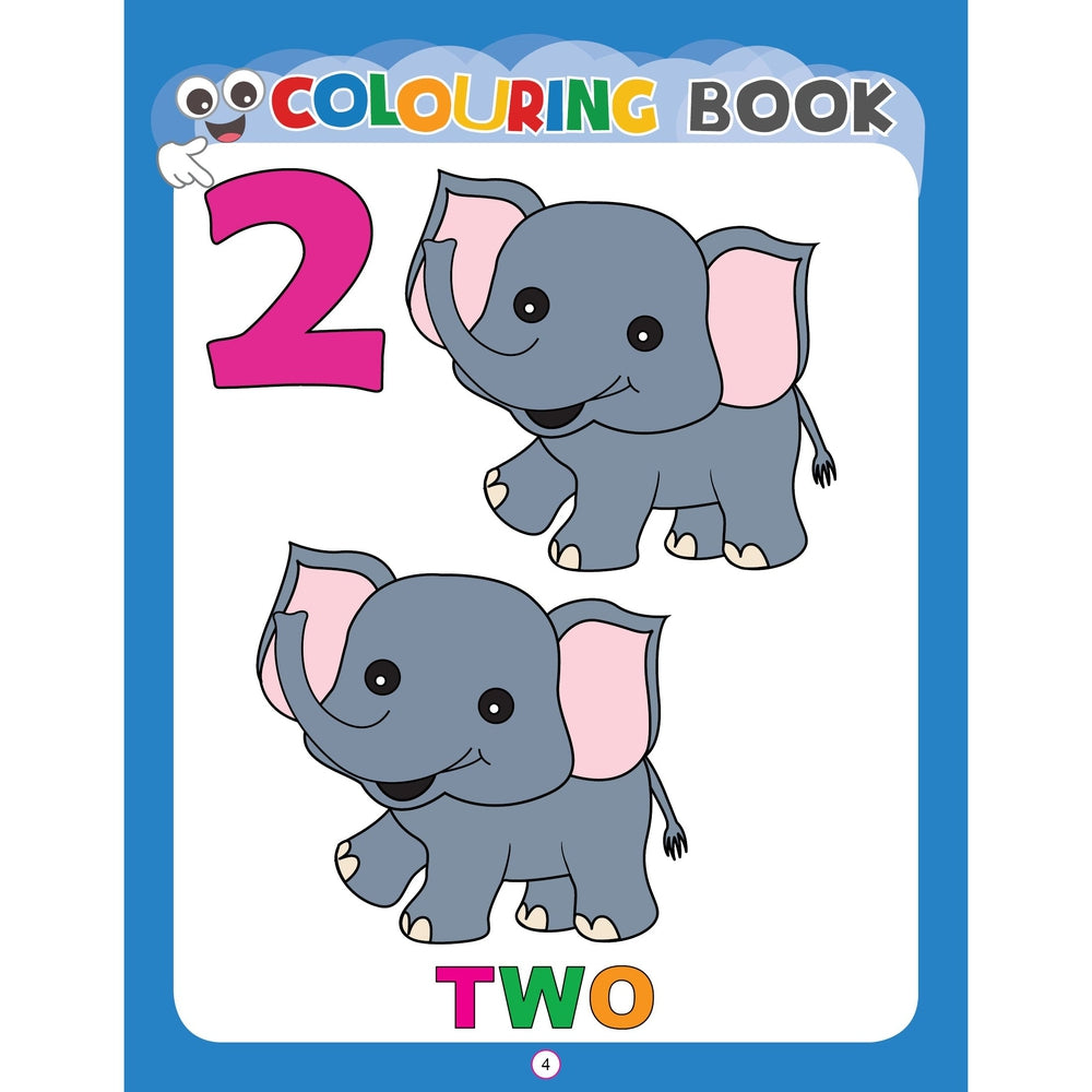 My Activity- Numbers Colouring Book