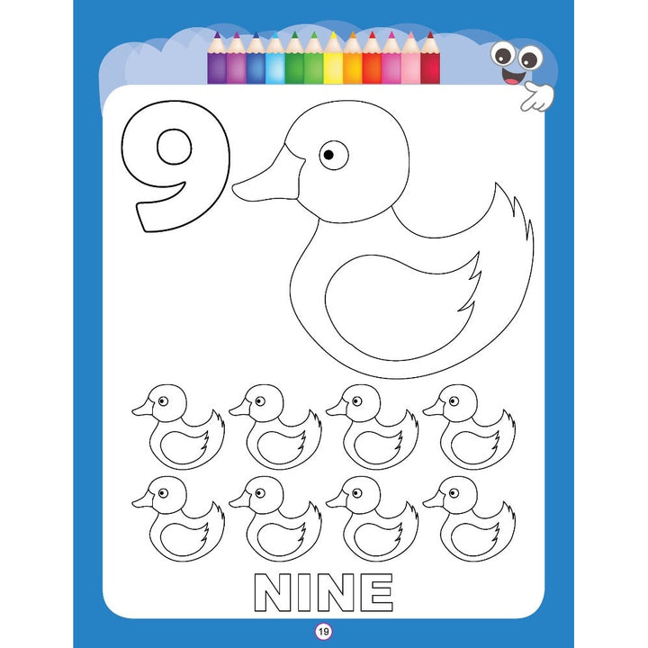 Numbers 1-10 Activity Book