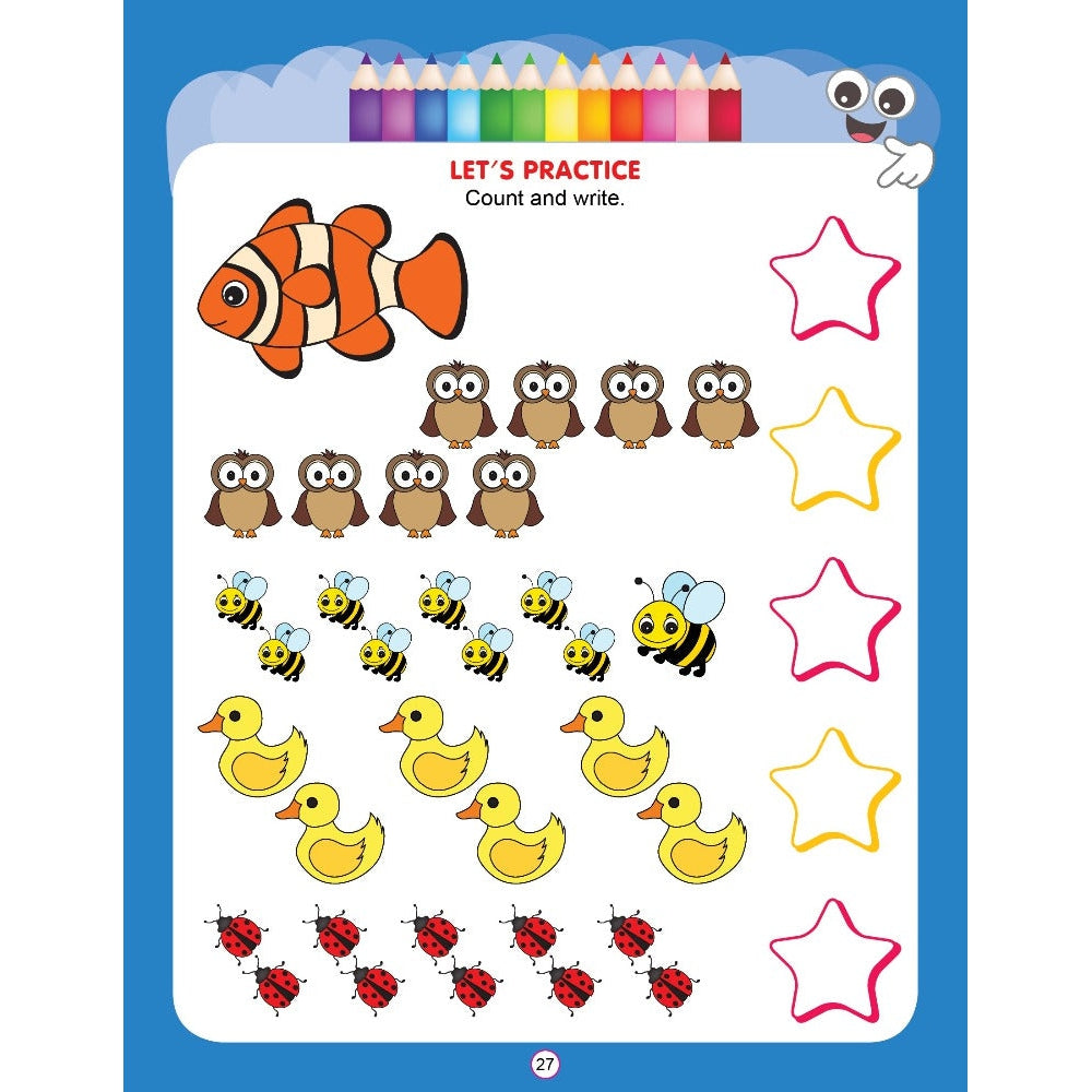 Numbers 1-10 Activity Book